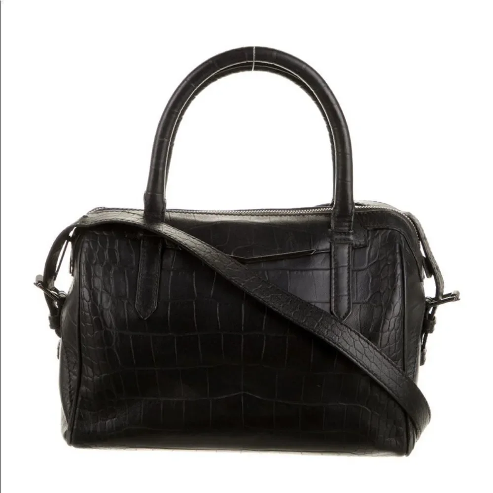 ‎Reece Hudson Bowery Duffle Leather Bag